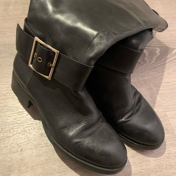Zara Shoes Zara Knee High Riding Boots Poshmark